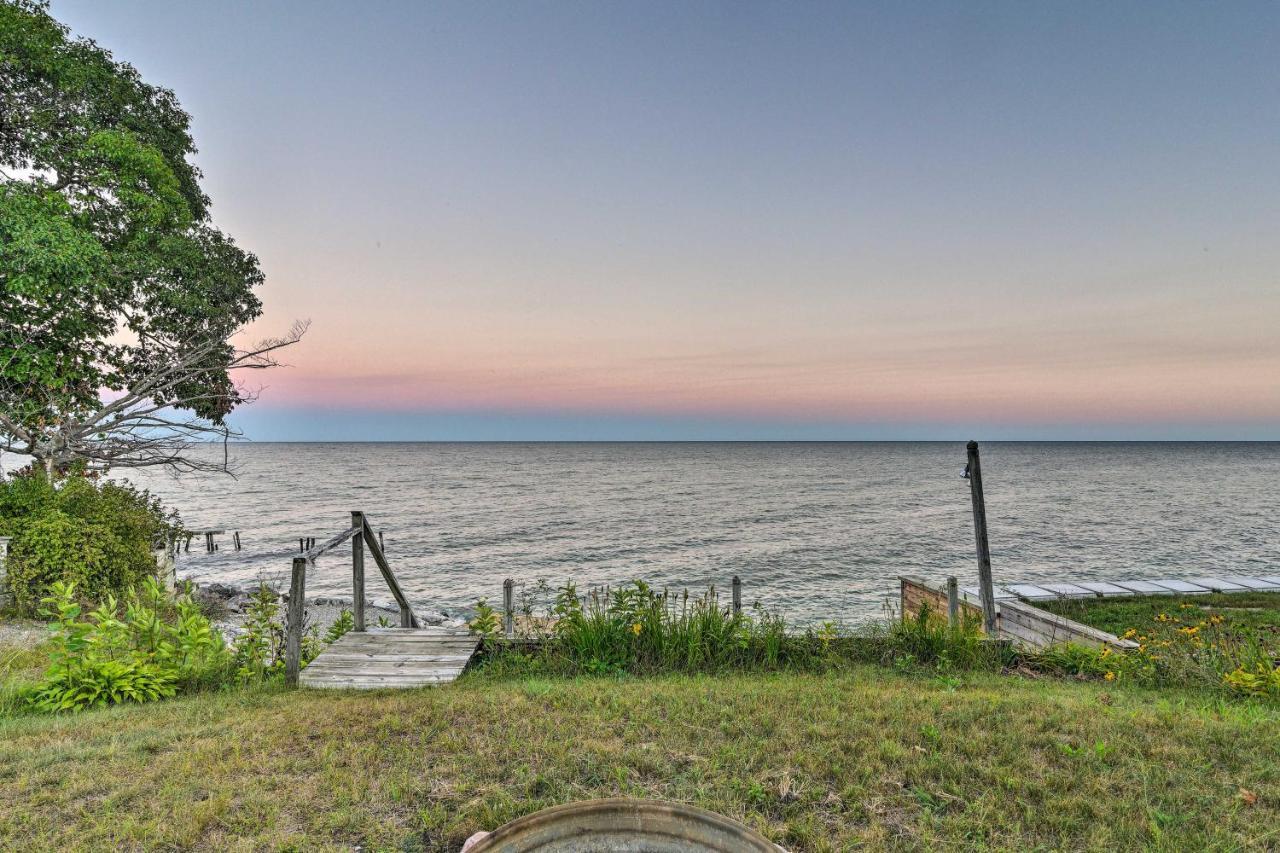 East Tawas Cabin With Lake Huron Access And Views Luaran gambar